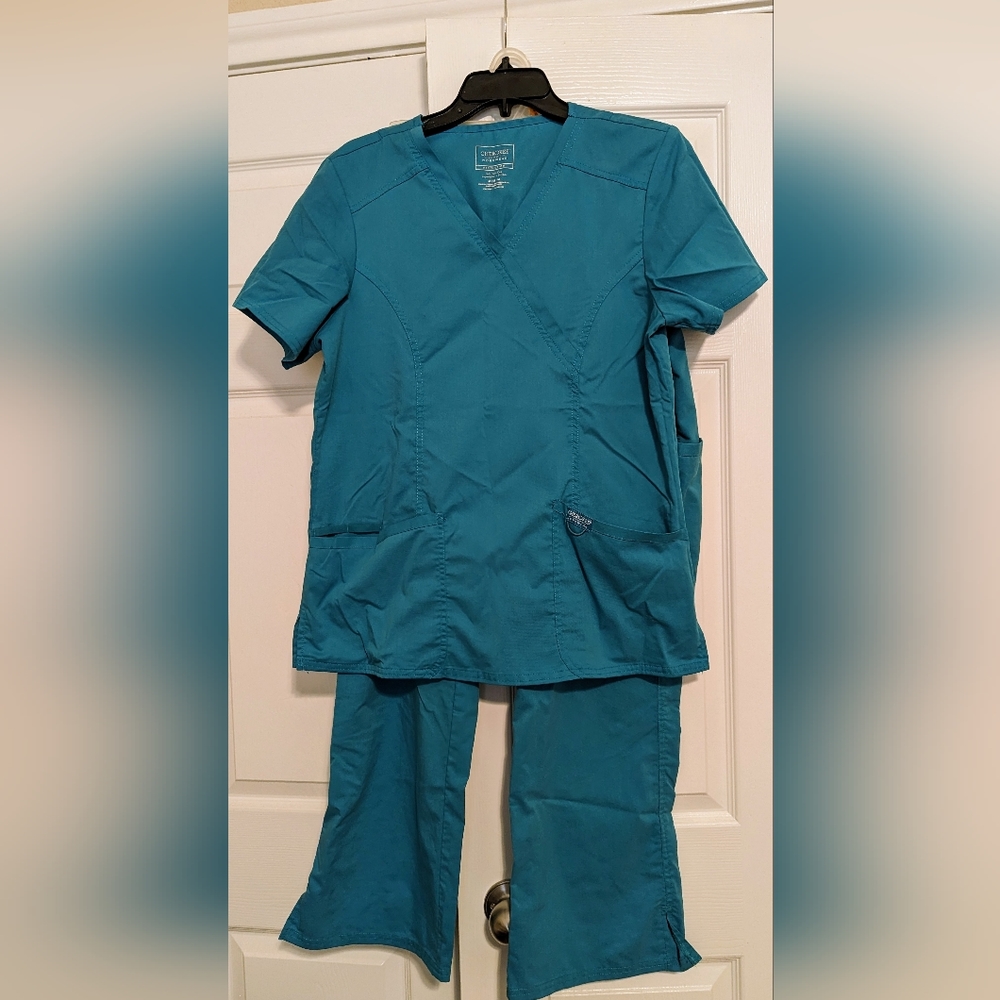 Cherokee Workwear Teal Scrubs